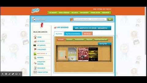 Biblionasium  Book Review Tutorial 1