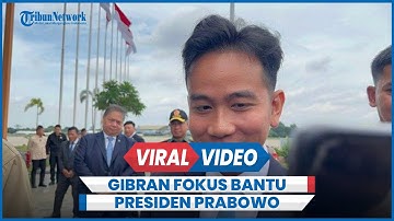 Wapres Gibran Santai Tanggapi Dipecat PDIP: Lebih Fokus Bantu Presiden Prabowo