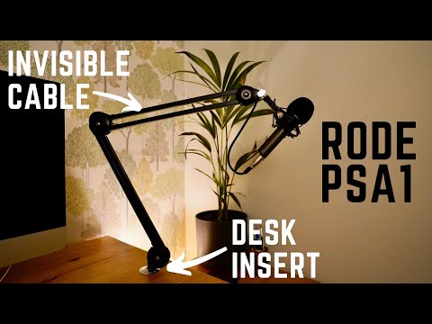 How To Install The RØDE PSA-1 Boom Arm - The Best Method