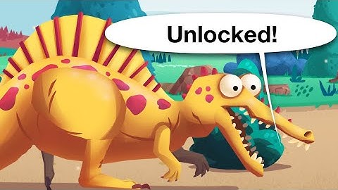 Unlocking the spinosaurus - dino bash