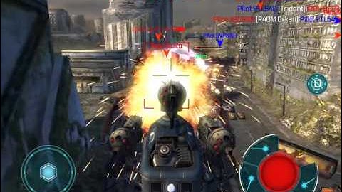 WWR Test Server - New 4-legs Raijin and Fujin bots in Dead_city map