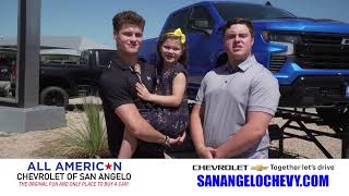 Hot Deals Continue All American Chevrolet of San Angelo!