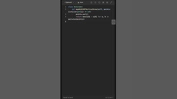 Leet Code 1637- Widest Vertical Area Between Two Points Containing No Points  #shortsvideo #shorts