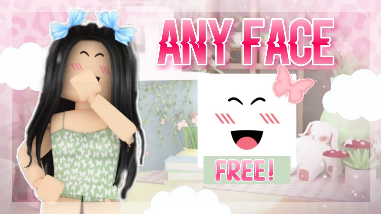 how to create FREE ROBLOX faces on mobile! (easy tutorial