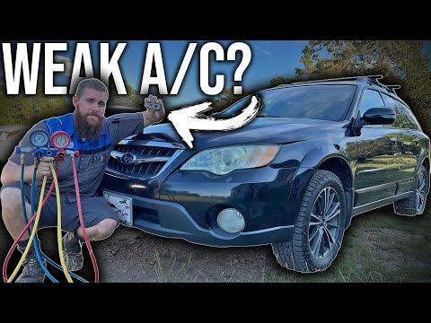 Subaru Outback Leaving Owner Too Hot: Weak A/C System Diagnosis