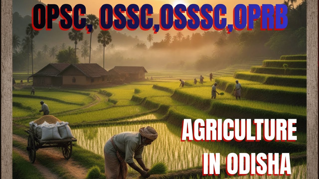 Agriculture in Odisha | Complete Geography Notes for All Odisha Competitive Exams | By Lipsita Mam