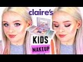 FULL FACE USING ONLY KIDS/CLAIRE'S MAKEUP! | sophdoesnails