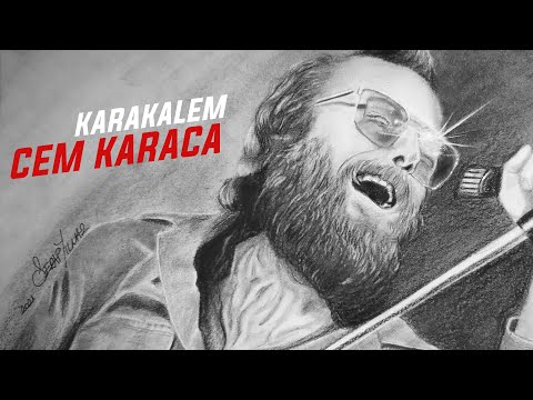 Cem Karaca | 5 Nisan 1945 – 8 Şubat 2004| Karakalem Portre