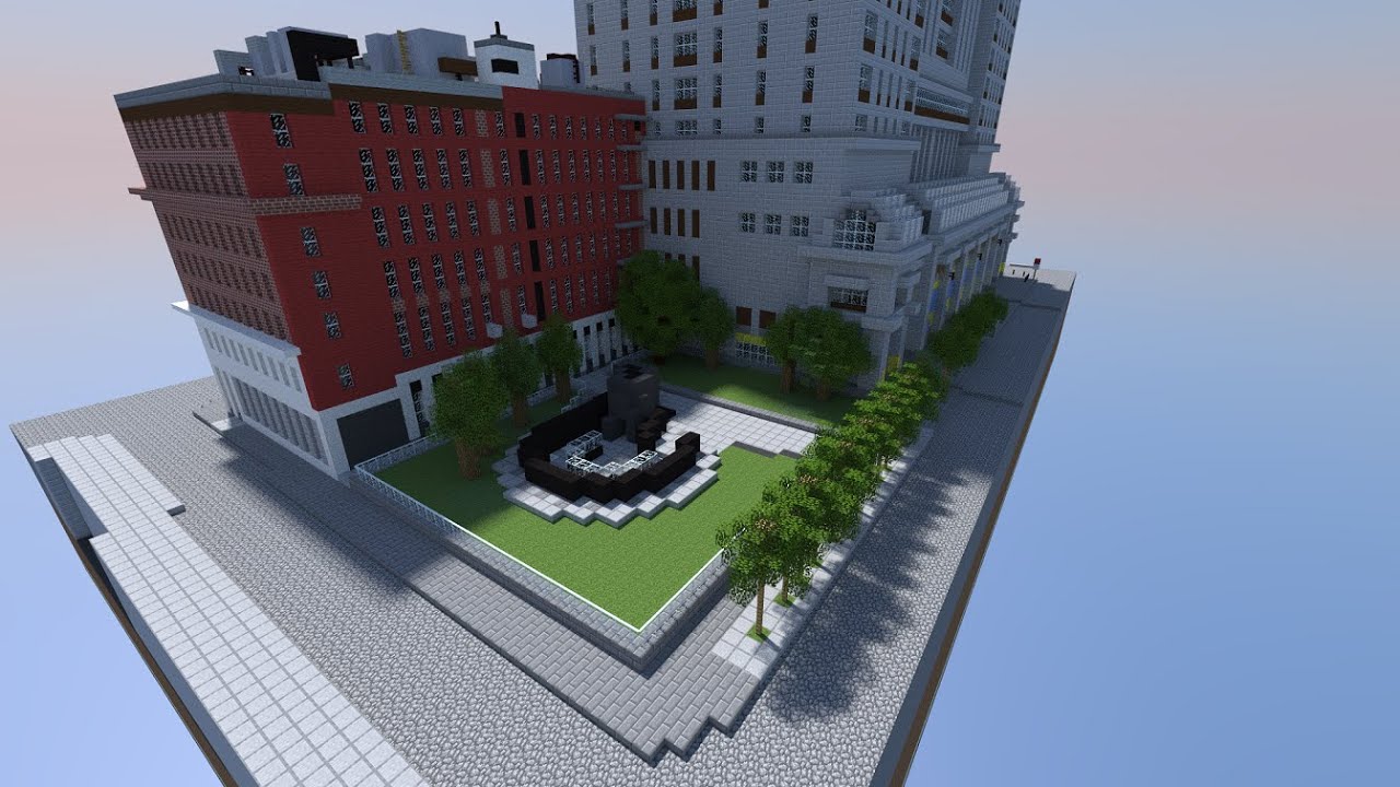 Minecraft Manhattan - How I build #3 - YouTube