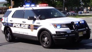 Clifton Police Department Car 146 Responding 7-15-18