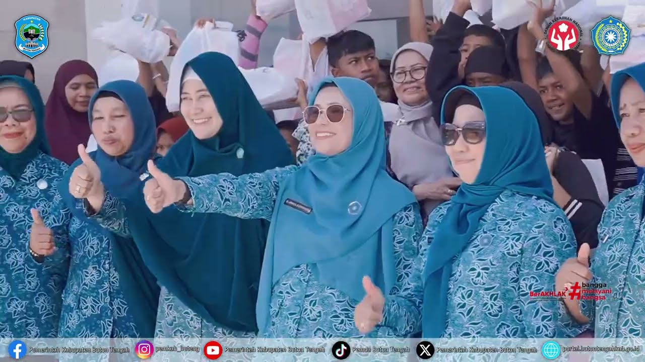 Kunjungan kerja Ibu Arinta Nila Hapsari A. Sumangerukka di Buton Tengah