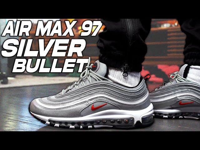 Nike Air Max 97 " Silver Bullet " Review and On Foot in 4K ! - YouTube