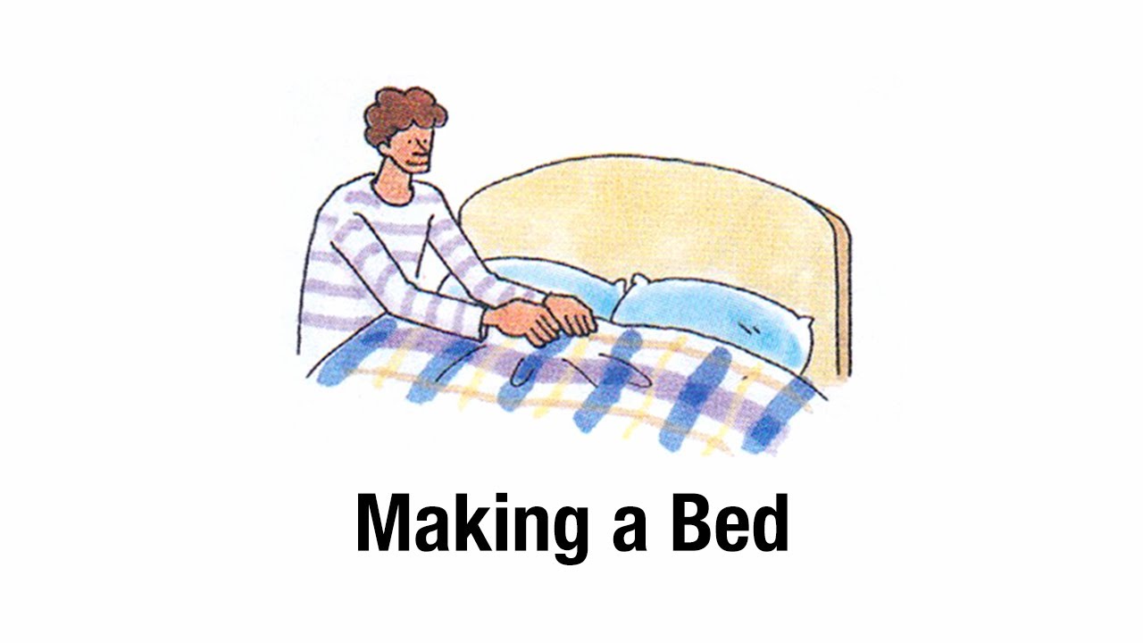 make bed everyday speech