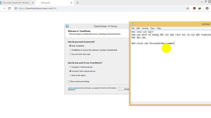 Hướng dẫn cài teamviewer 14 full crack