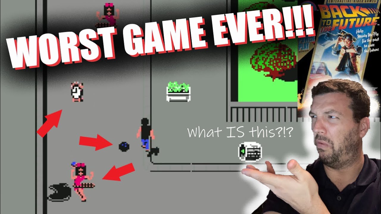 НАЗАД В БУДУЩЕЕ НА NES СТАЛО ПРОЩЕ! ПОЛНОЕ ПРОХОЖДЕНИЕ И ХУДШАЯ ИГРА В ИСТОРИИ