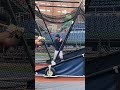 Red Sox outfielder Roman Anthony takes batting practice before playing for Portland Sea Dogs