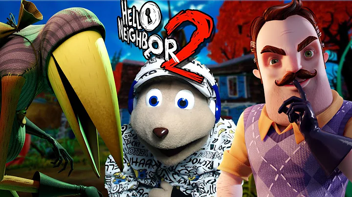 THE NEIGHBOR AND HIS GUEST REALLY HATES CHIPMUNKS || HELLO NEIGHBOR 2 (ALPHA 1 ENDING)