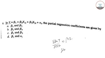 ECONOMETRICS 1 MCQ LINEAR REGRESSION MODEL COMPLETE PAPER SOLVE,MOCK TESTS,ONLINE CLASSES