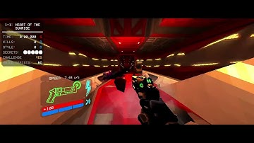 ULTRAKILL 1-1 speedrun 0.722 any% secret exit