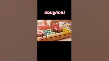 🍩🎧Doughnut Keyboard Typing ASMR | “SENSUAL”