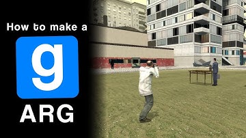 How to make a (Good) GMod ARG
