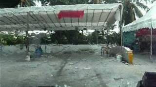 Carwash view from inside
