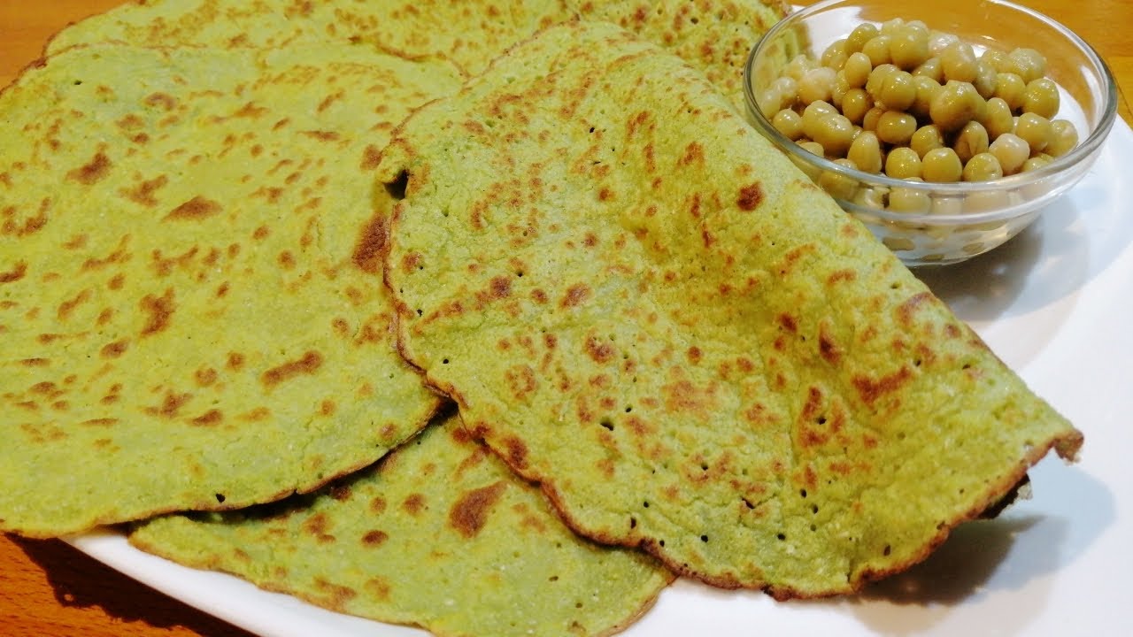 Panqueques de harina de arvejas