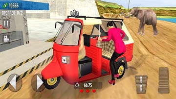 City Tuk Tuk Auto Rickshaw Driving Simulator -Offroad Tuk Tuk Games Android Gameplay