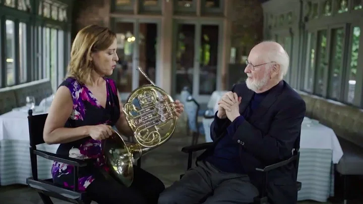 John Williams takes Sarah's Horn Challenge