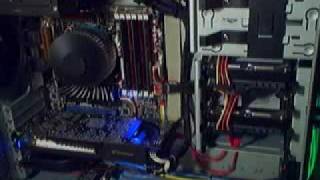 Alienware area51 x58 led mod & my setup