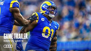 Rams vs. Giants: Time to respond | Game Trailer