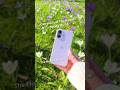Refreshing iPhone 17 Lavender 🪻✨️☁️ & myself with some breeze outside. You feel the breeze with me?