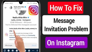 How To Fix Instagram Message invite Send Problem || Instagram Message invite Sent Problem screenshot 2