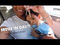 MOVE IN DAY VLOG | SINGLE MOM EDITION