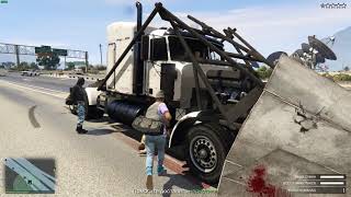 GTA 5 Monster Truck лютуем