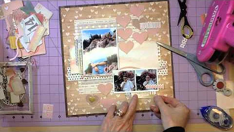Scrapbook Process Video #27 - Let me call you Swee...
