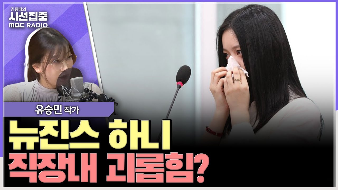 [시선집중] 국감장 등장한 뉴진스 하니, 직장내 괴롭힘 해당할지 따져봤더니 - 유승민 작가[6분집중], MBC 241016 방송