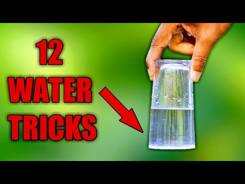 12 AMAZING WATER EXPERIMENTS AND TRICKS AT HOME || SIMPLE AND EASY SCIENCE EXPERIMENTS WITH WATER