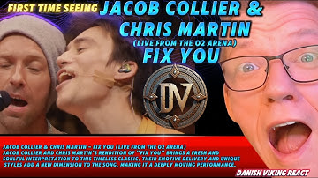 Jacob Collier & Chris Martin First Reaction ! Fix You #live #reaction  #jacobcollier #chrismartin