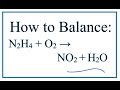 Balancing Chemical Equations Concepts