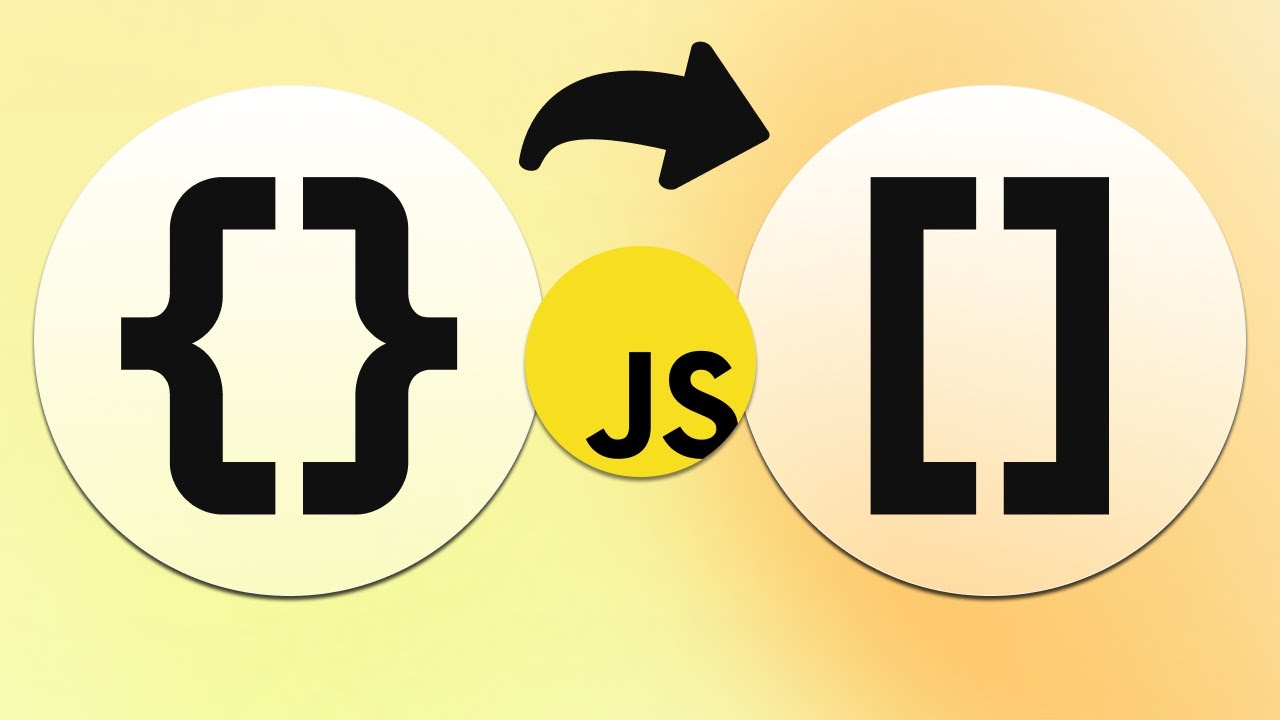 Transformer un objet en tableau en javascript youtube
