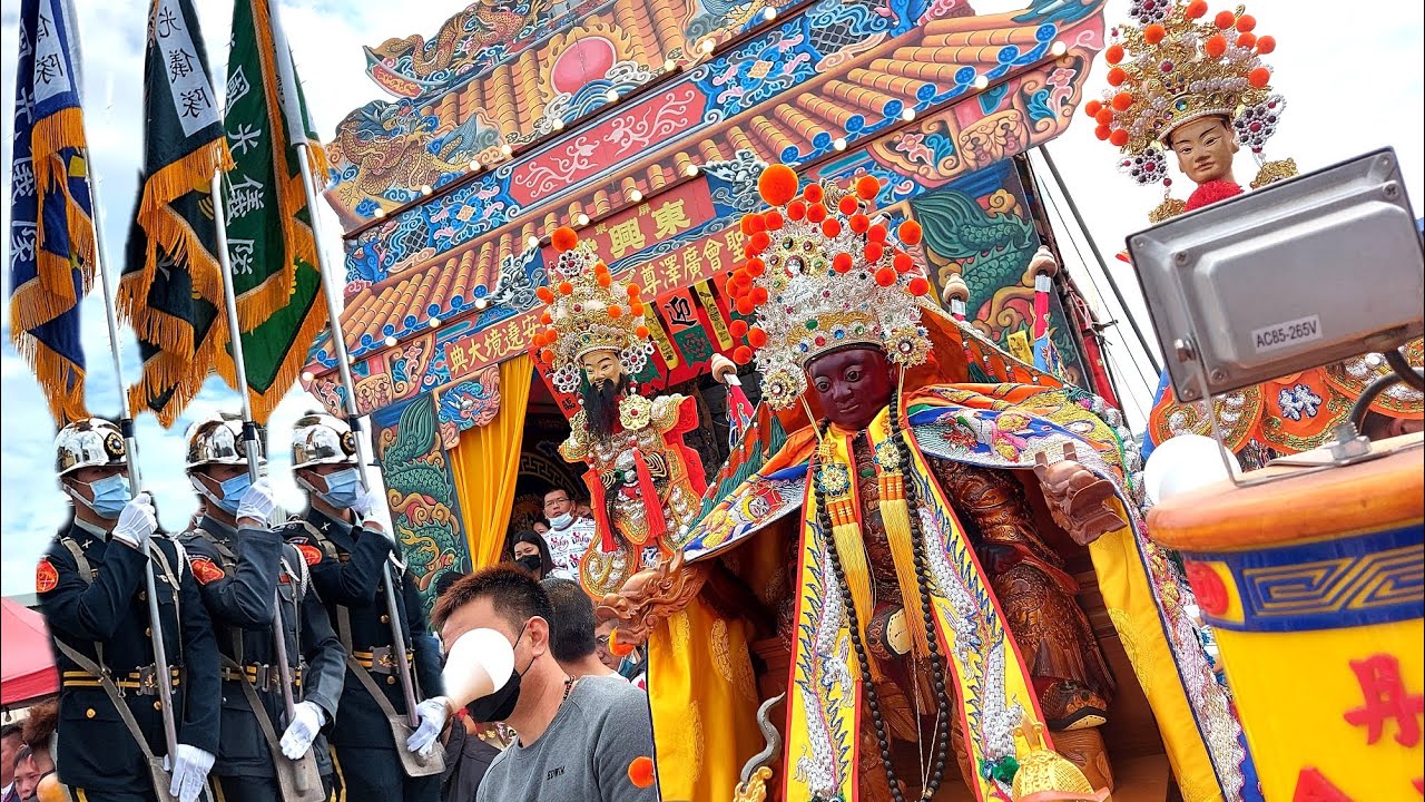 廣澤尊王開光十週年大遶境～宜蘭國光儀隊、百人桃園吹、開落去～整個萬丹煙霧瀰漫，炮火四射、嗨翻天～【屏東萬丹保聖會遶境過境萬丹明修堂，屏東東興堂行台紀錄】