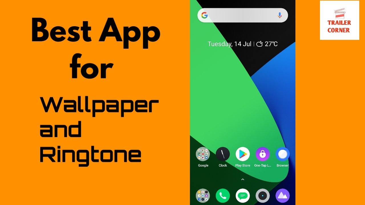 BEST App to download wallpaper and ringtone YouTube