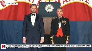🇺🇸 Vice President JD Vance Delivers Keynote at US Marine Corps 250th Anniversary Ball [LIVE]