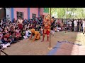 Lion On Sahwa shri shyam chang mandal || Lion Dance || साहवा का शेर || होली प्रोग्राम में आ गया शेर