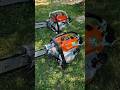 Stihl 070 AV and 090 AV, two siblings