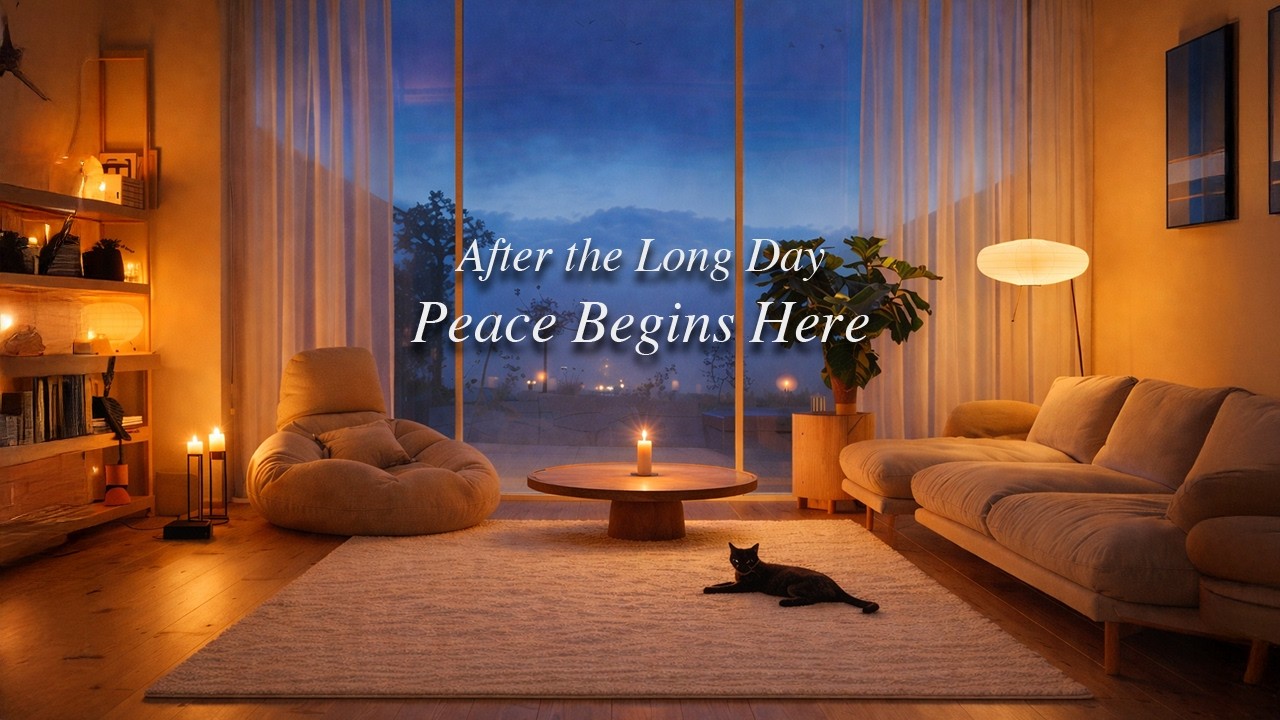 After the Long Day | Peaceful Night Guitar for Deep Relaxation & Sleep
