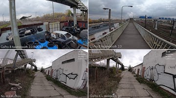 GoPro HERO 8 Black: Hypersmooth 2.0 VS Reelsteady GO (GoPro HERO 6 hard mount)