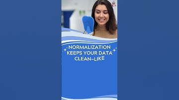 Normalization keeps your data clean—like brushing your teeth for systems. #dataquotes #sql #dbwala