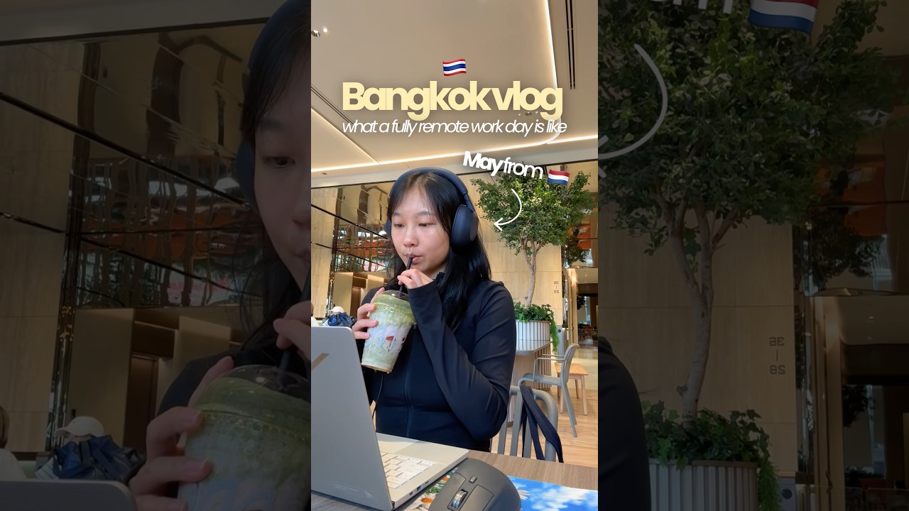 rewrite this title “Digital Nomad” in Bangkok (day in the life) 🇹🇭